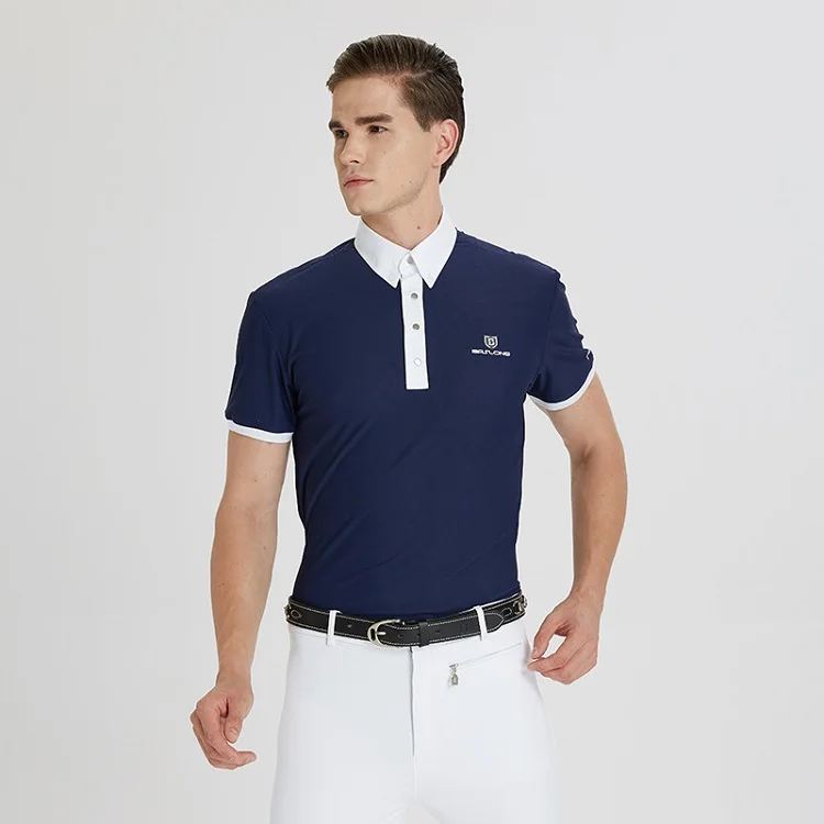 custom equestrian clothing polo shirts t-shirts for