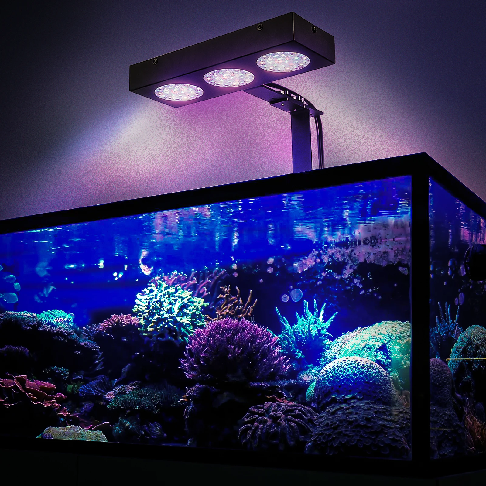 Coral Reef Light Dimmable Full Spectrum Sunrise Sunset LED Aquarium Light For Marine Fish Tanks Coral Reef Lamp