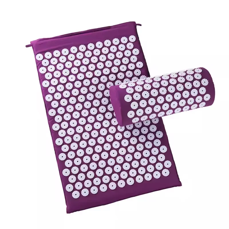 Multifunctional Yoga Relaxation Tension Release Wholesale Cushion Plastic Spikes Massage Yoga Acupressure Mat