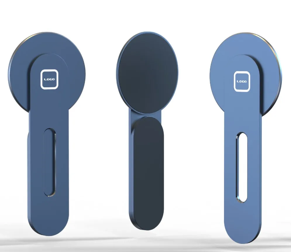 Magnetic Laptop Phone Holder Adjustable Side Mount Clip Laptop Expansion Stand for iPhone 12 13 Series