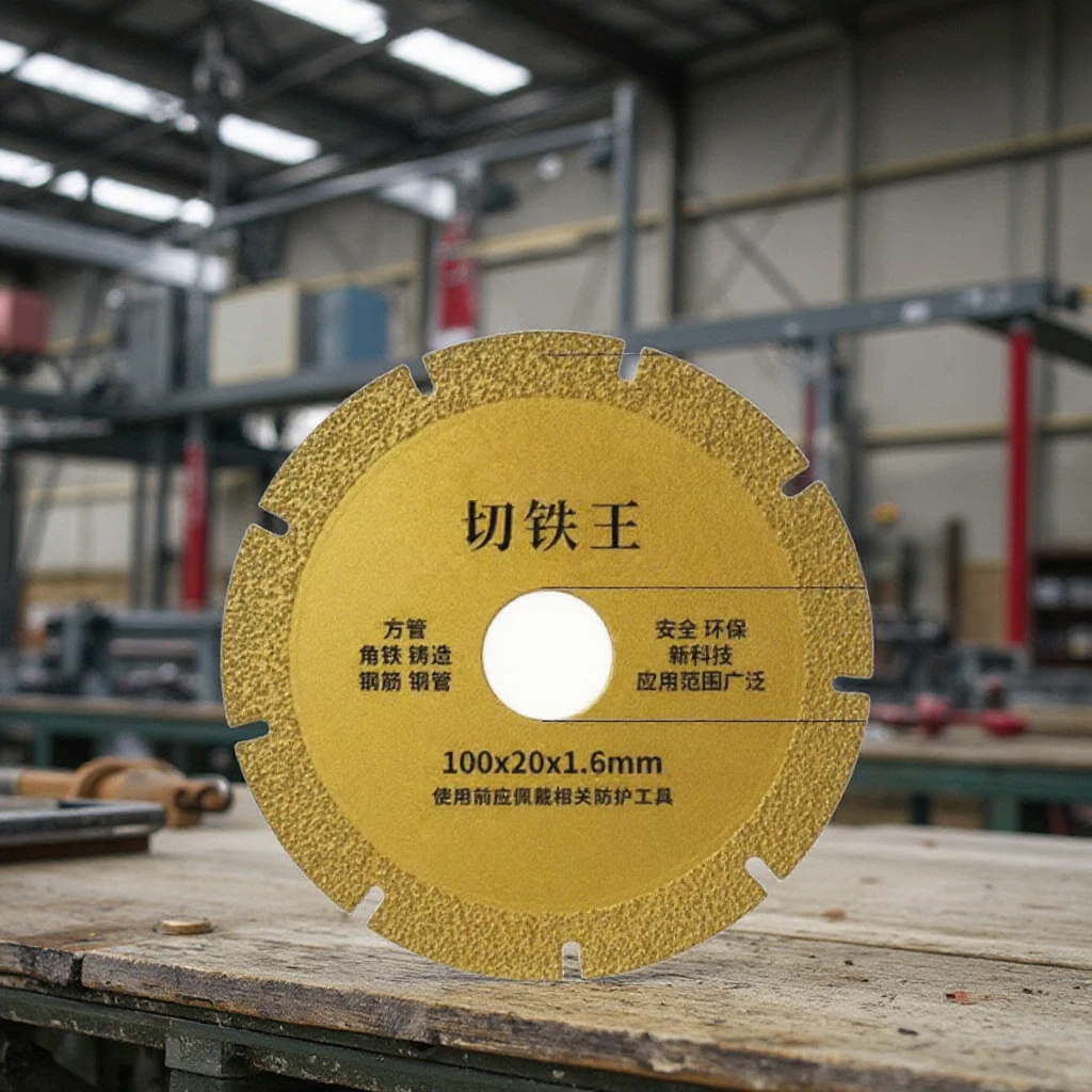 4 Inch Round Steel Cutting Blade Ceramic Tiles Glass Jade Cast Iron Stone Hot Press Process Power Tool Accessories OEM Supported