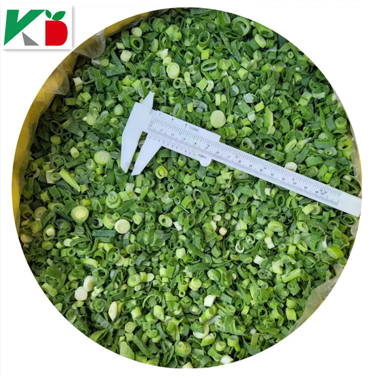 Hot Sell IQF frozen spring green onions frozen vegetables chives