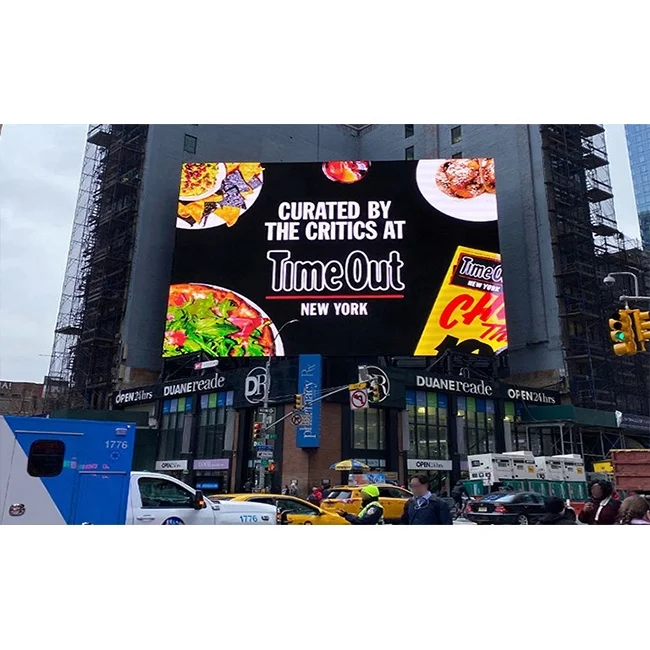 Foxgolden P10 Smd  Full Color Pantalla Led  Outdoor Die-cast Aluminum-magnesium Alloy Cabinet