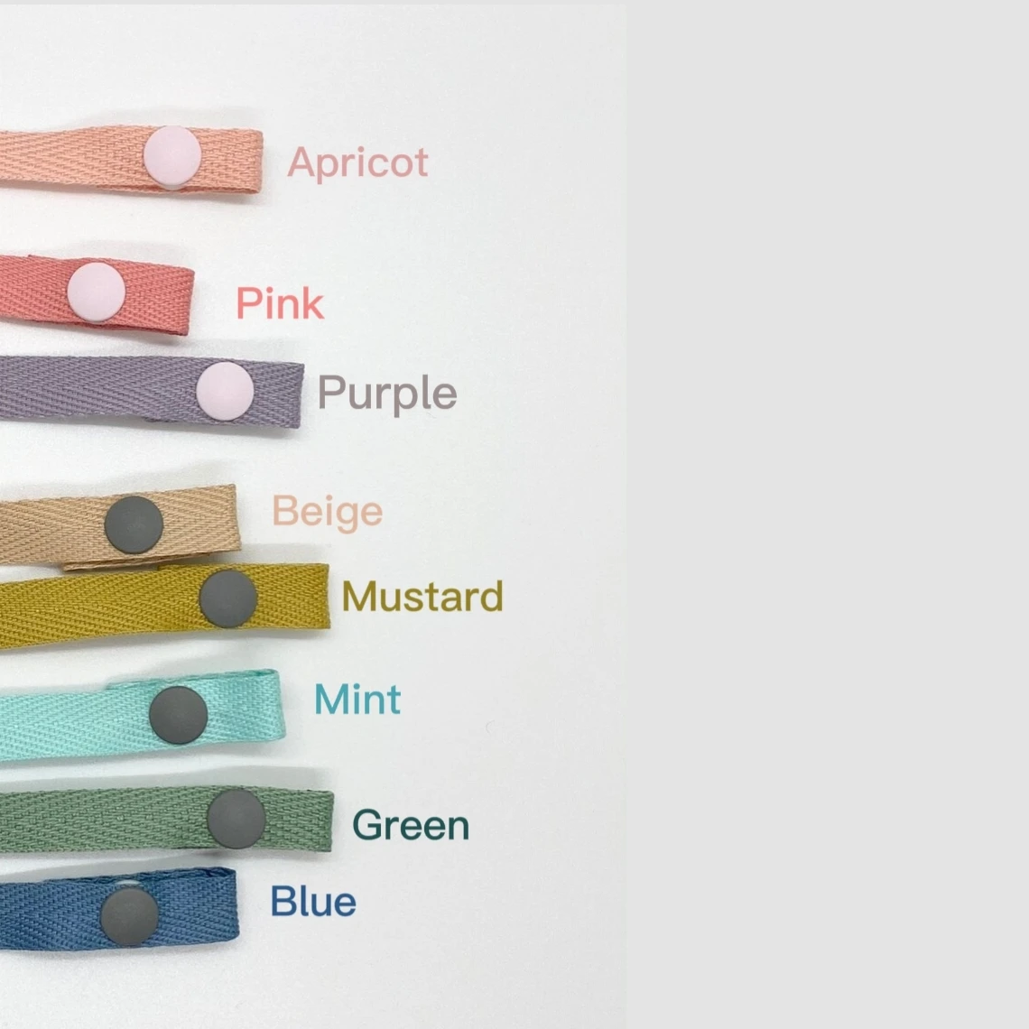 Wholesale Face Mask Lanyard Custom Face Mask Strap Face Mask Holder Necklace Holder With Snap Button for kids and Adults