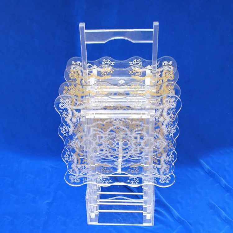 Food/snack Tray Table Acrylic Folding Tray Table, Serving Table, Plexiglass Living Room Furniture Coffee Table Modern Customized