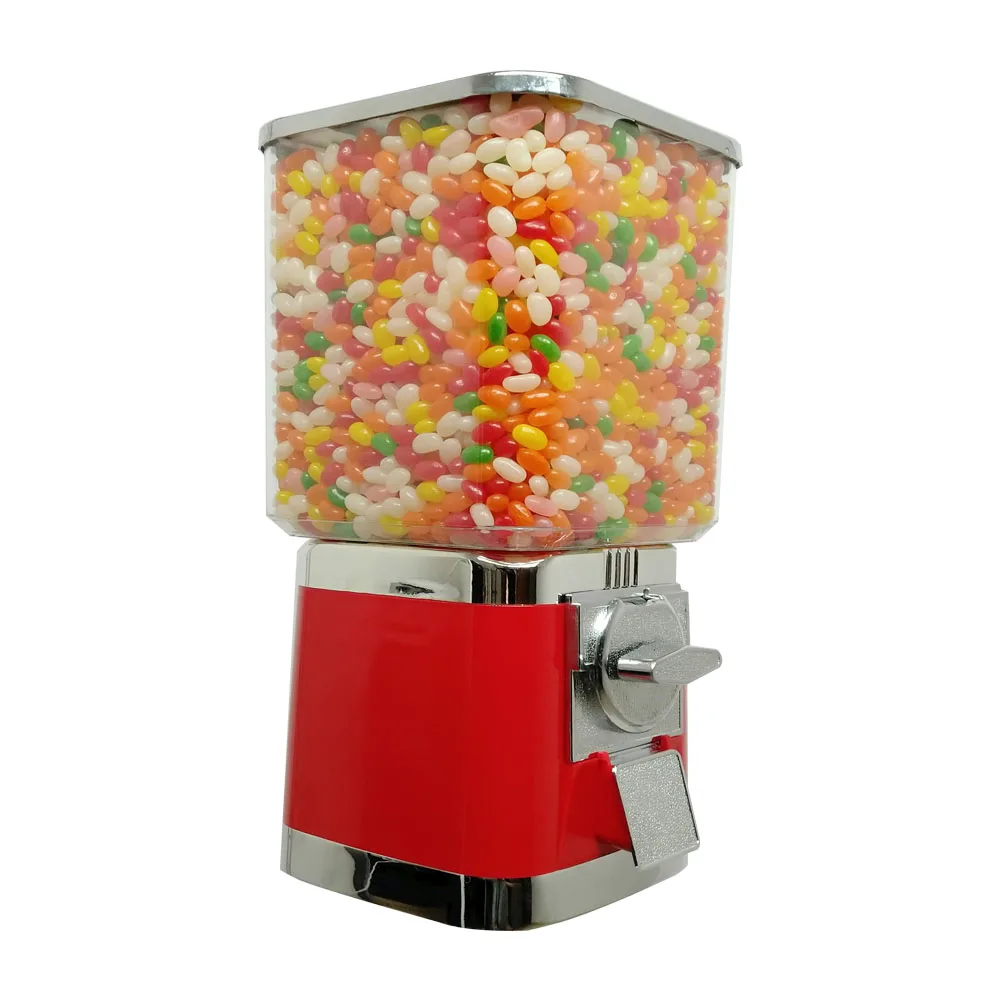 Cheap Price Coin Mechanism skittles Candy Dispenser bouncy ball gumball Gashapon Vending Machine