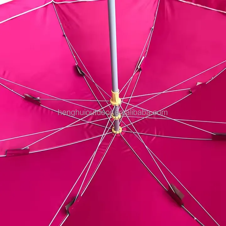 Custom Logo Printed Parasols  Portable Garden Beach Cheap Marketing Umbrella Outdoor Advertising Beach Umbrella