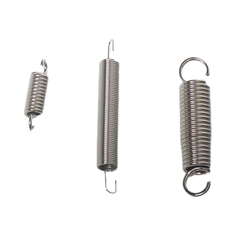 Small Durable Rubber Switch Tension Spring 2mm Length Stainless Steel Coil Electrical Appliances Toys Manufactured High Quality