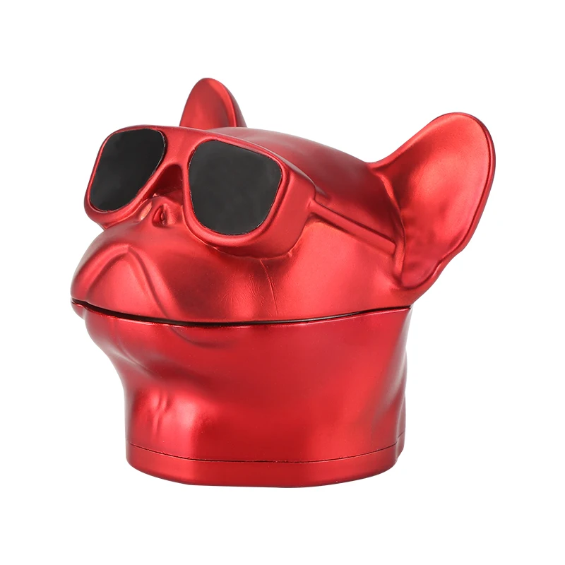 Yiwu Erliao novel design herb grinder spice mill dog shape tobacco grinder tobacco wholesale crusher herb grinder