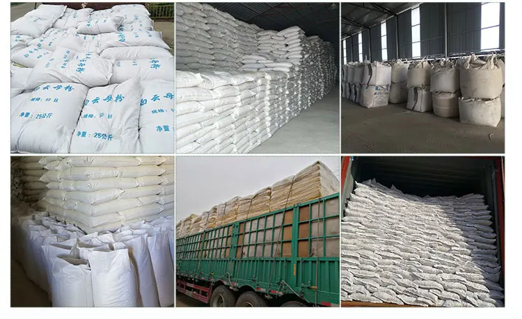 White wet mica powder for coating rubber welding electrode