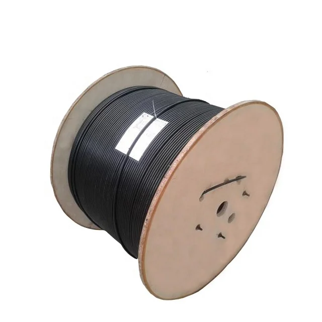 G657a2 Lszh Self Supported fiberhome figure 8 optical fiber drop cable round FTTH 4 core  6 core fiber drop cable outdoor indoor
