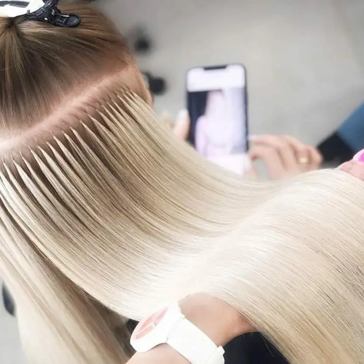 i tip hair extensions 100% human real hair Double Drawn 1 Gram I Tip European Human Hair Extension