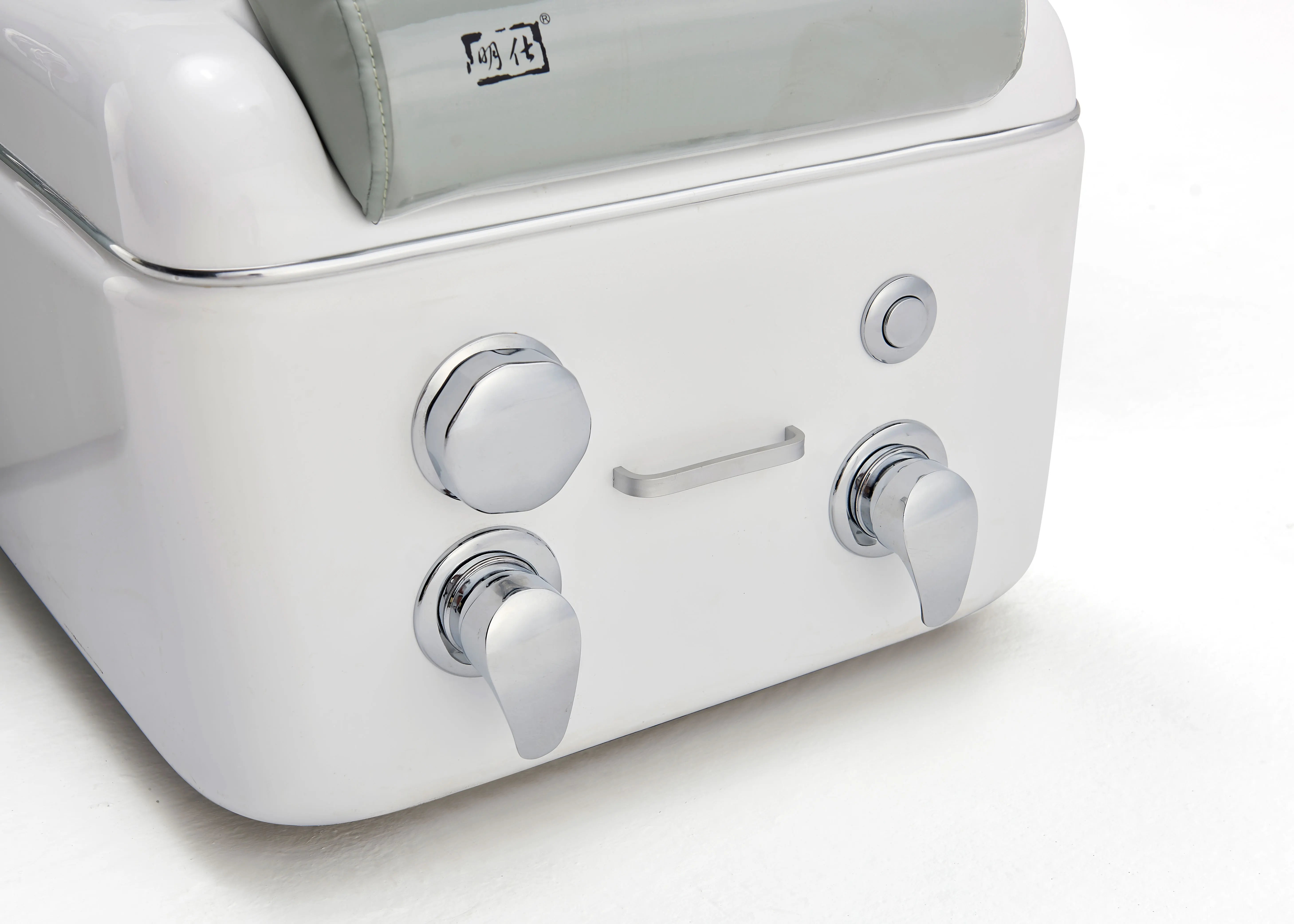 Hot sale massage back with pull out spray faucet and chaise de pedicure with sink bowl and nail chair