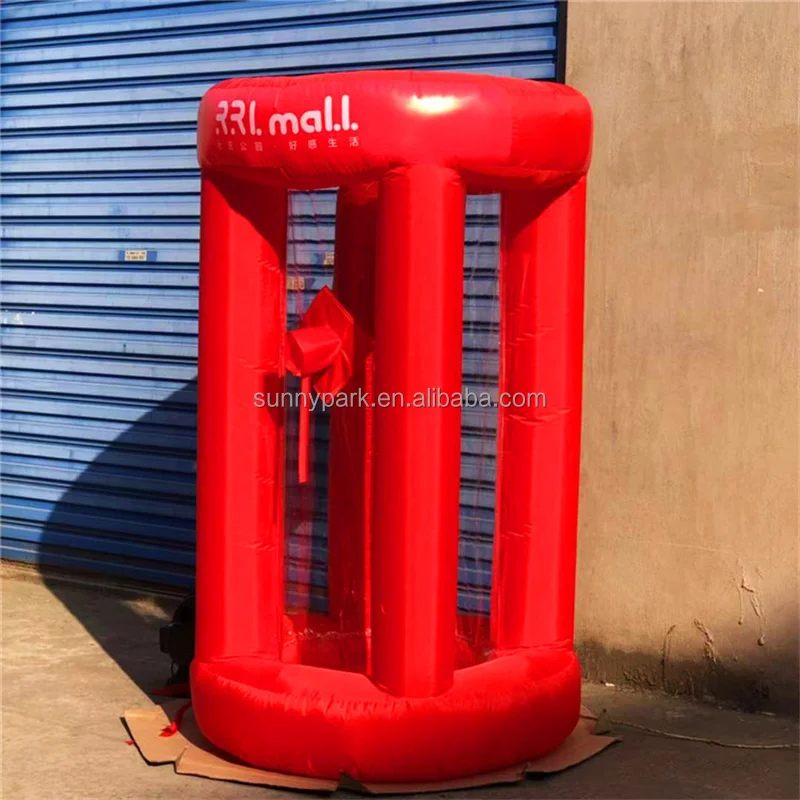 Advertising Inflatable Money Grab Cash Booth Machine money grabbing machine  inflatable cash machine For Promotion