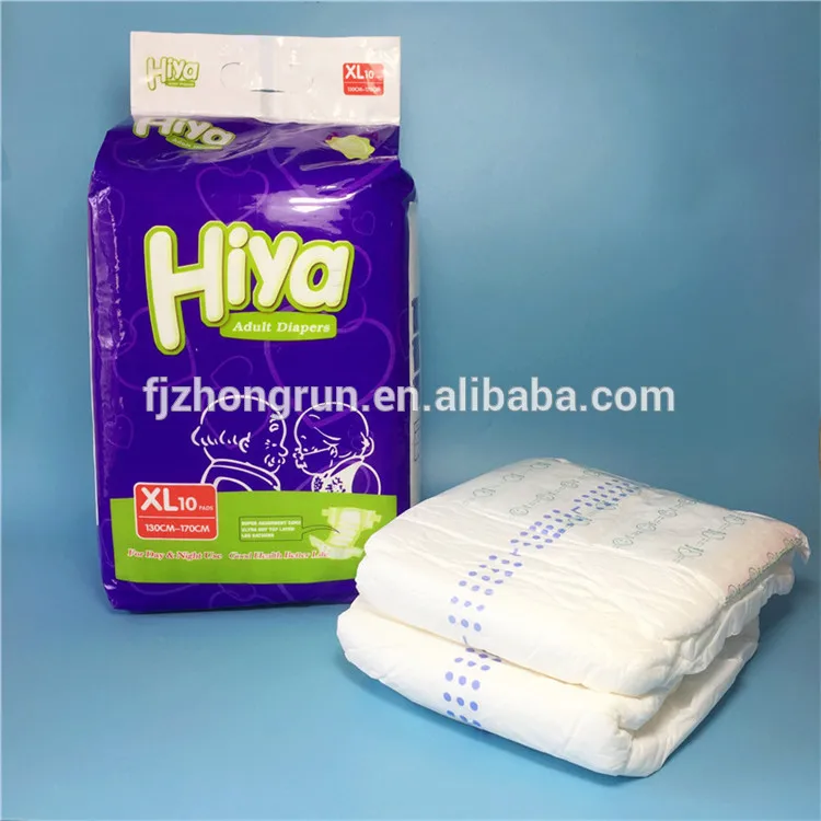 Top High Absorption Ultra Thick Large Size Abdl Disposable Adult Diaper