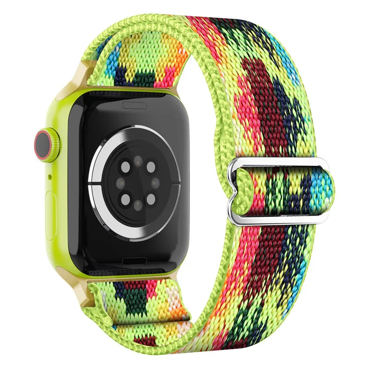 
Wholesale Multi Coloured 38mm 42mm Durable Nylon Loop Apple Watch Band Iwatch Webbing 