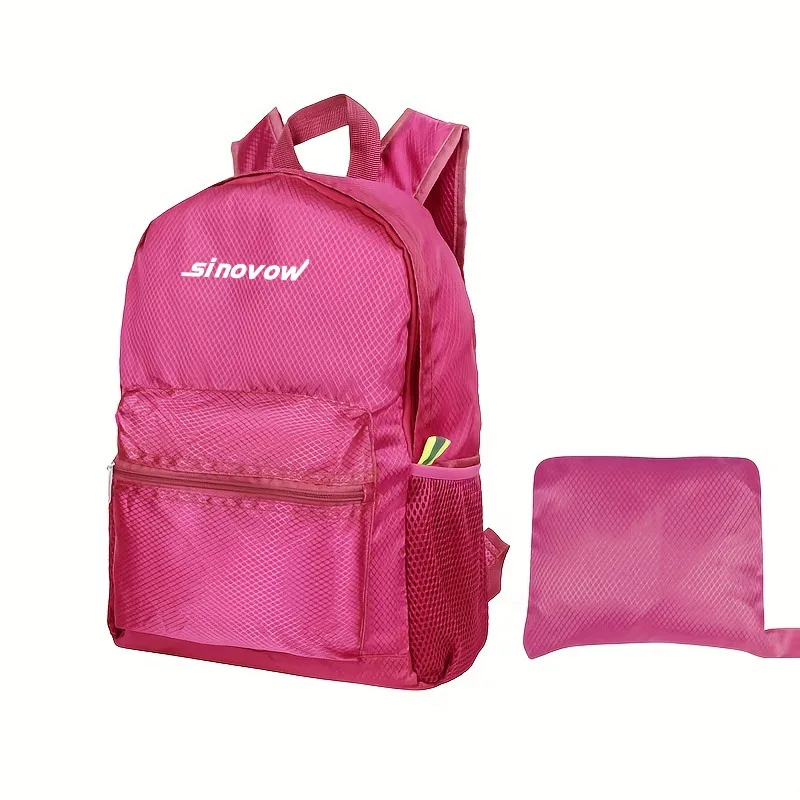 Custom Foldable Hiking Backpacks Lightweight Packable 20l Water Resistant Climbing Travel Backpack Folding Customized Daypack