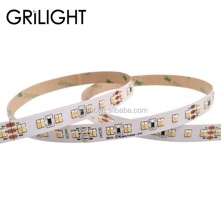 Двухцветная светодиодная лента двухцветная Smd 2835 3 цвета Cct 3527 двойные температурные полосы белая