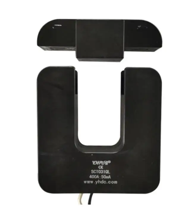 SCT031QL  31mm window size 500 AC/0.333V AC 1.0% class rectangular split core current transformer