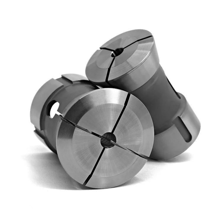 BRZD Multiple Anti-slip Groove Design High Precision Durable CNC Collet Chucks Pull Back Collets for CNC Lathe