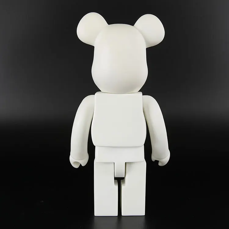 Цзян белый 400% Bearbrick чехол сделать свой собственный Bearbrick для декора гостиной