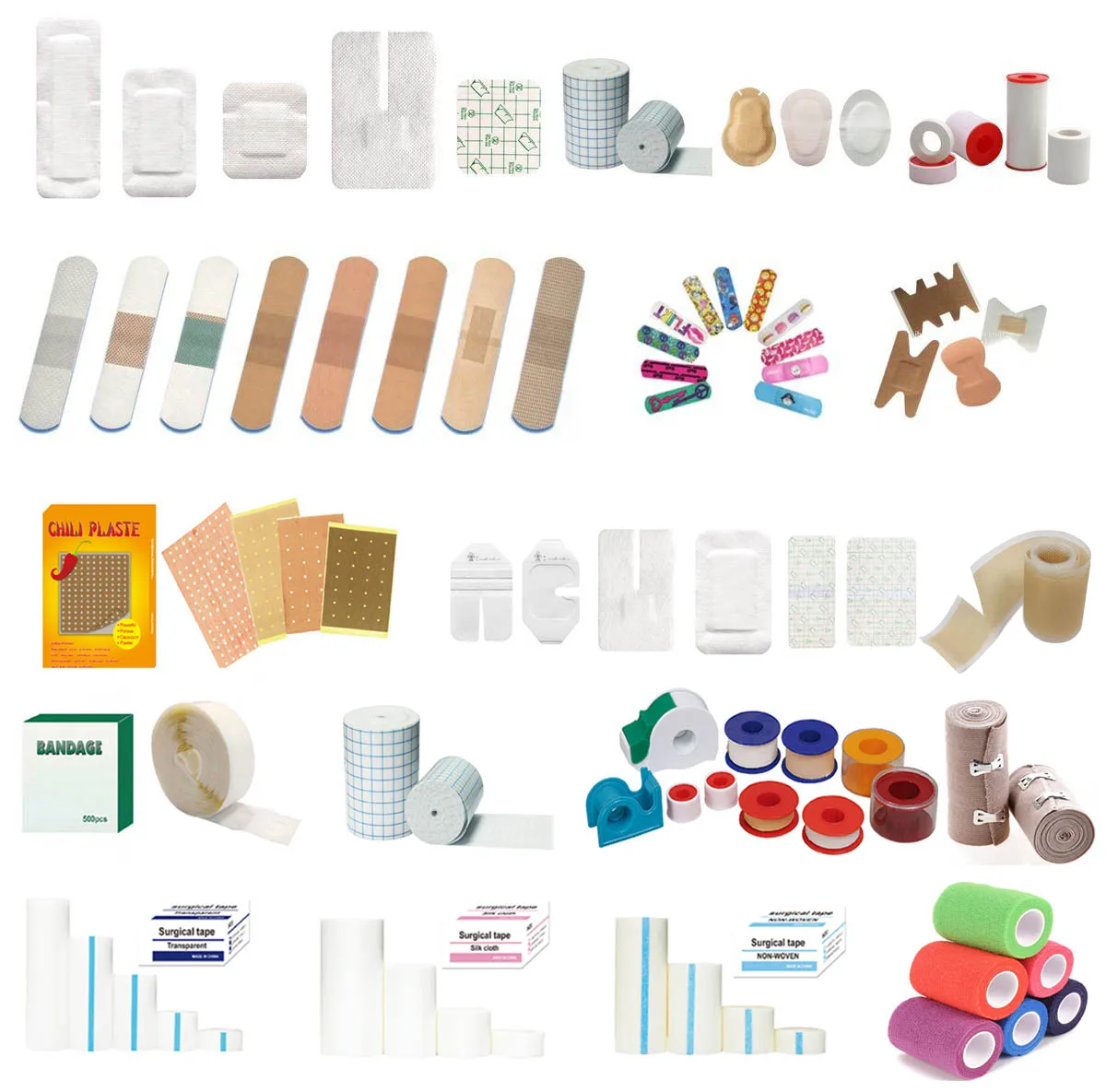 FarmaSino Zinc oxide plaster medical zinc oxide tape snowflake zinc oxide adhesive plaster