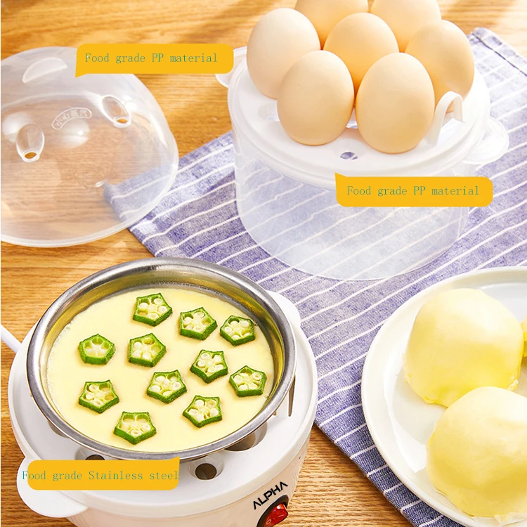 Double-layer egg steamer Household multifunctional electric eggs