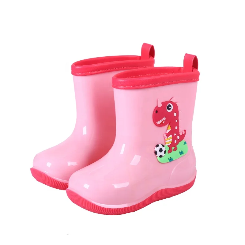 wholesale child babies waterproof rain boots children keep warm snow boots with toddler size with insole socks