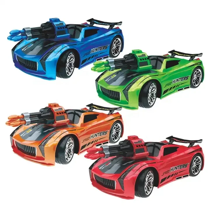 Shantou Chenghai Best Smart High-Speed Fire RC Car Toy Radio Control Shooting Bullets Toy Boy Children Voice Control Remote Car