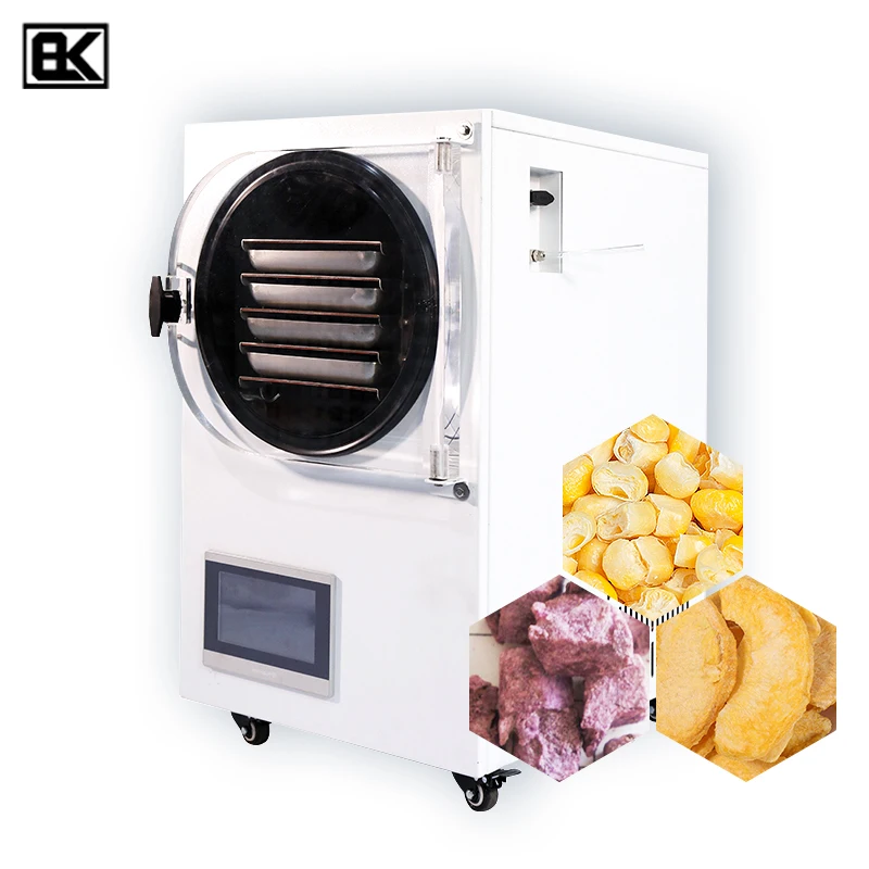 Reasonable Price freeze dried instant tea longan radish juice powder cabbage fruit potato mini home freeze drying machine//