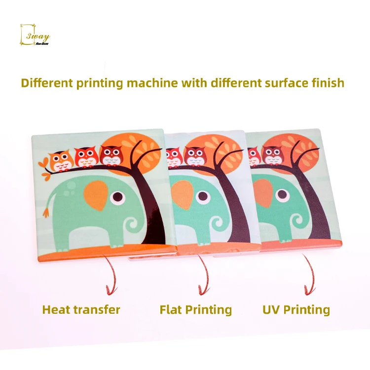 Теплопередающая пластина/УФ печать персонализированный сувенир подарок сублимационный керамический магнит для холодильника игрушки животных