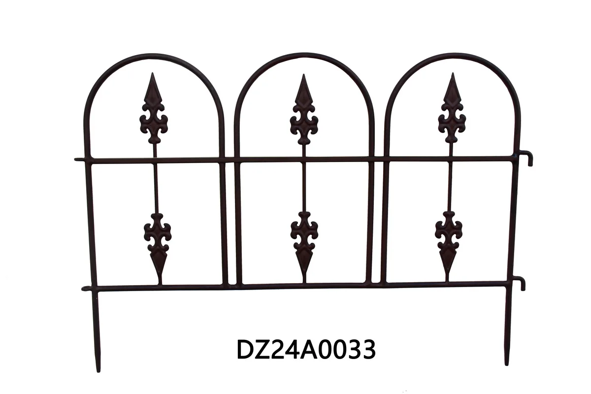 Outdoor  Iron Fence  Farm Fence Metal Wire Climbing Frame for Flower Planting Garden Decoration