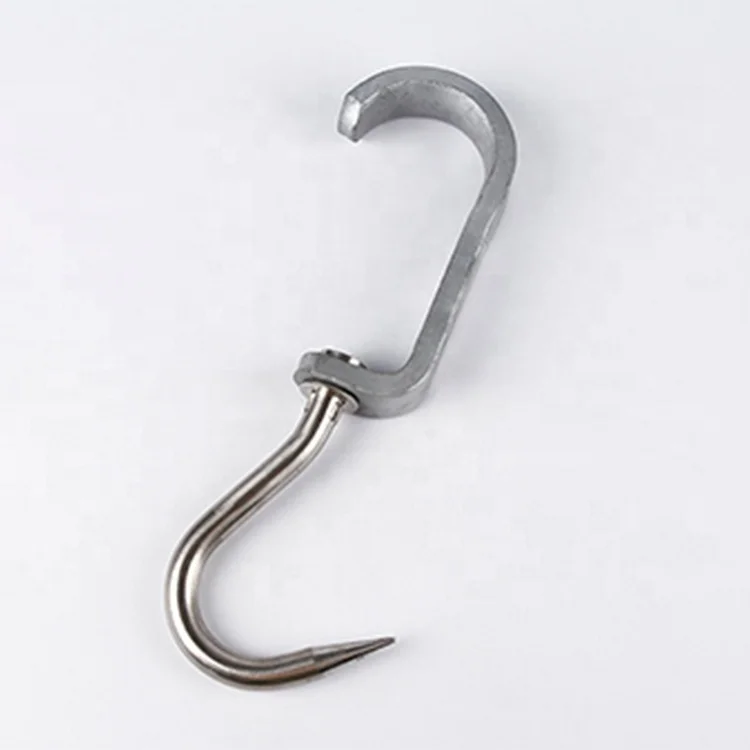 Raw meat and carcasses transportation Euro hooks