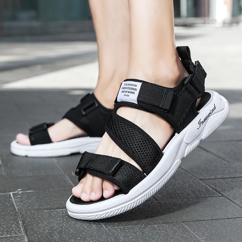 Chinese manufacturers Beach Sandals Dual-Purpose Men Summer Shoes Outdoor Casual Sport Slippers