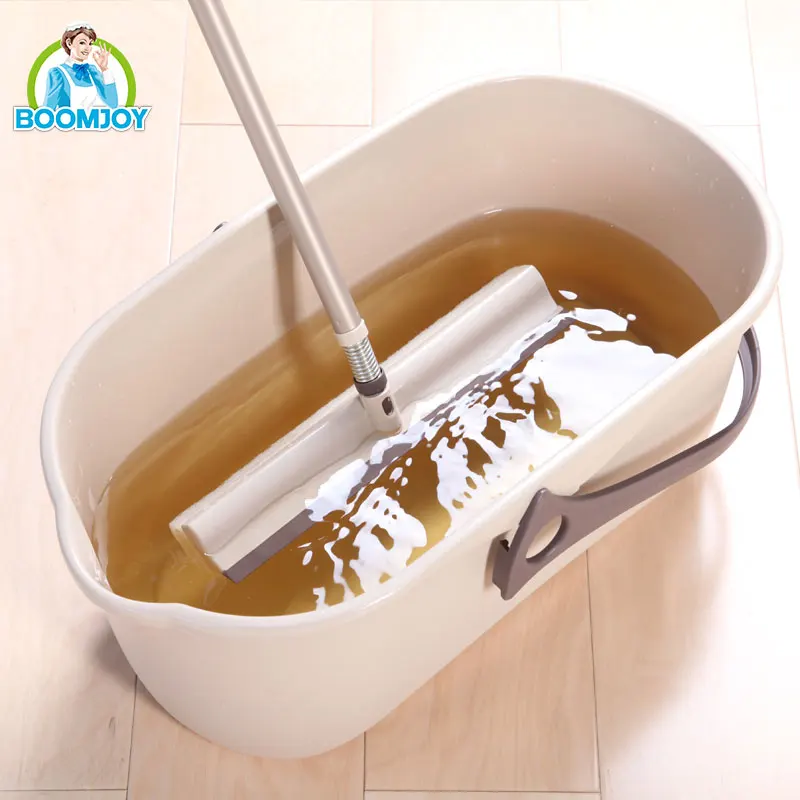 Telescopic Sponge 80-120cm Iron Pole Coated Stainless Steel Squeege... Squeegee With Bottle Handle Cleaning Window Wiper