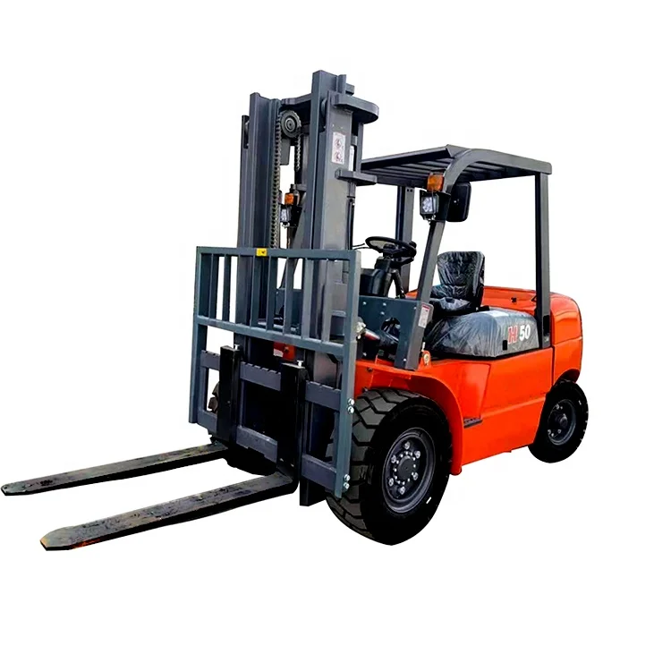 Diesel forklift automatic transmission 5000kg Chinese engine cost-effective diesel forklift