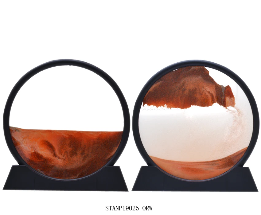  Large Decorative Tabletop Moving sand art Dynamic Sand Picture Abstract Scenery Image Hourglass Desktop Perfect Xmas