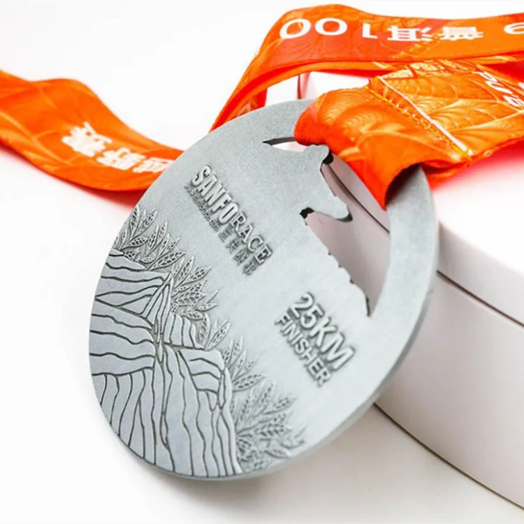 High Quality Sublimation Zinc Alloy Metal Custom Medal Sports Medal Factory Wholesale