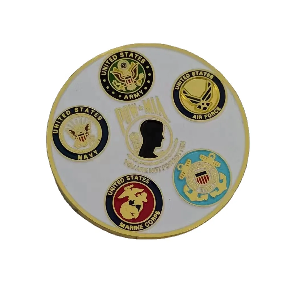 High Quality Custom Fashion Souvenir Professional  Multifarious design pattern challenge metal coin commemorative coin