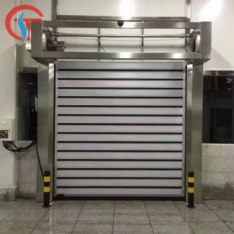Wholesale Factory industrial Fast Roller Shutter Automatic Doors Spiral Doors