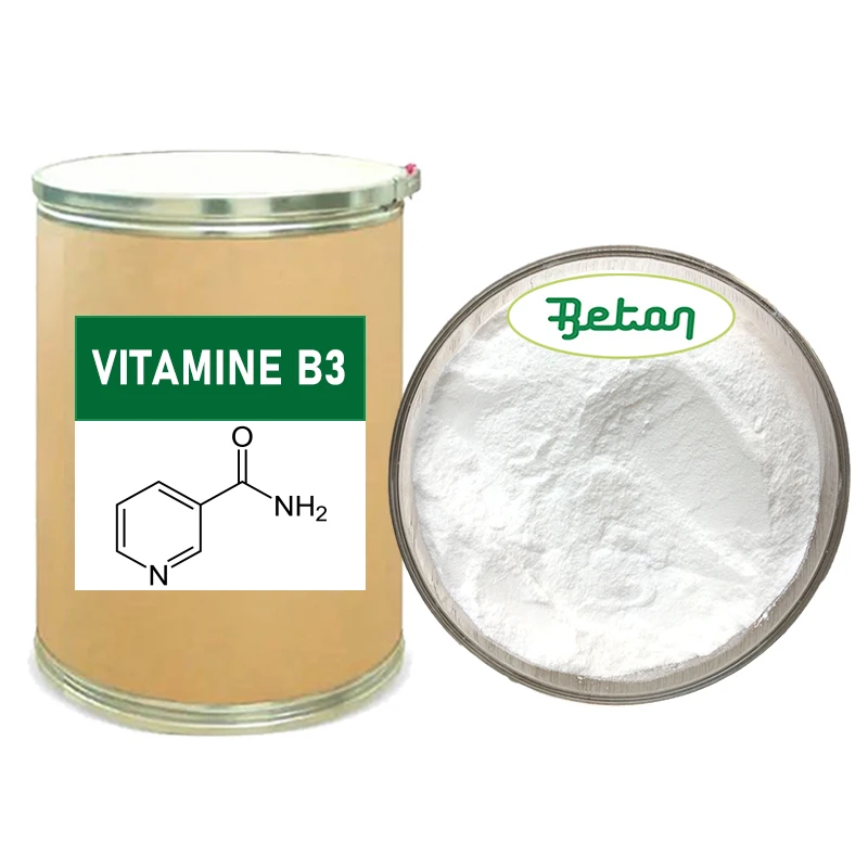 Чистый CAS 98-92-0 99% сыпучий порошок никотинамид/VB3/Ниацинамид витамин B3