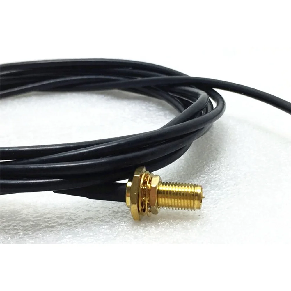Коннектор RP SMA Pigtail «штырь-гнездо» обжимной соединитель RG174 кабель в сборе