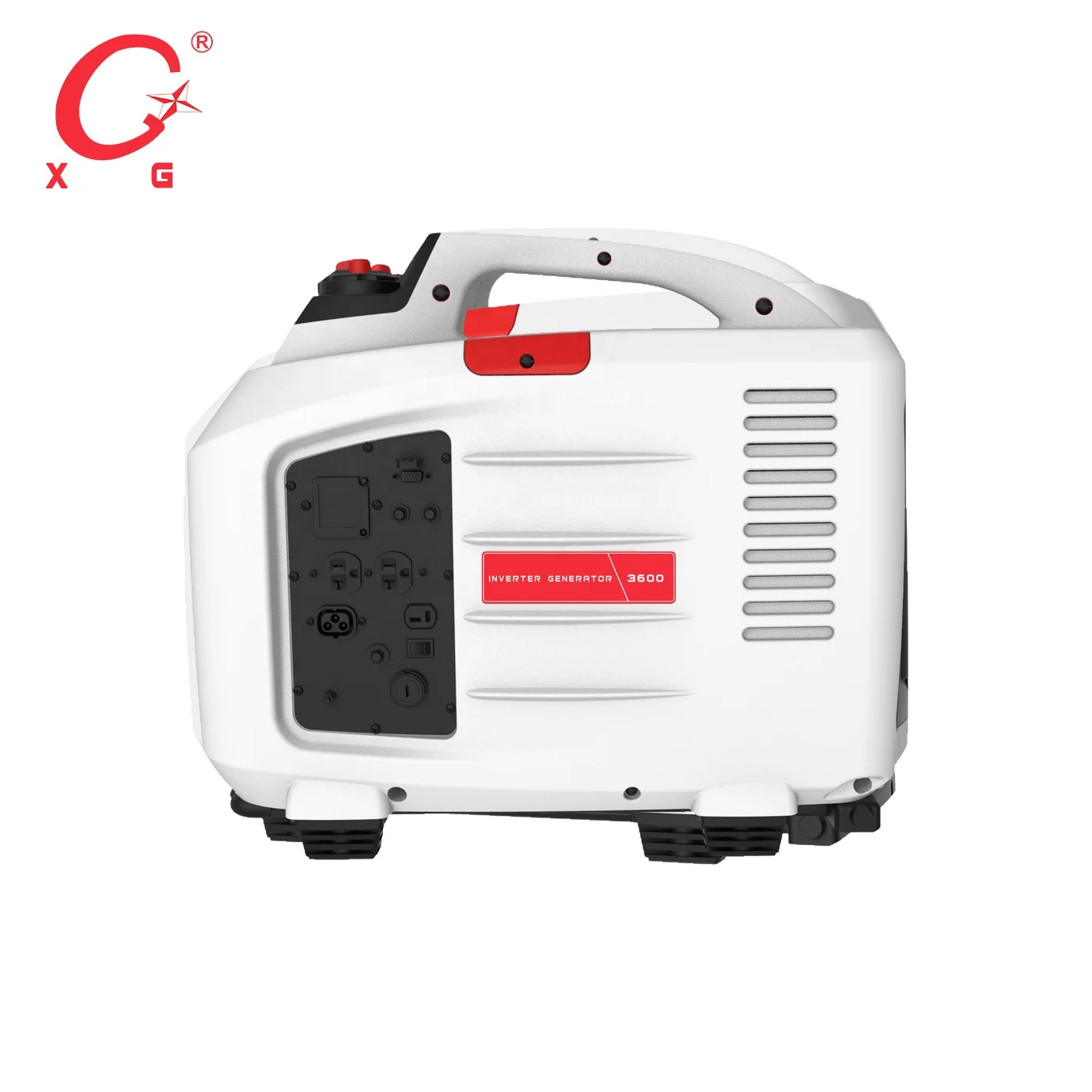 Petrol Portable 4.0kVA Digital Inverter Generator Camp 3600W Power Silent Generator CE GS Recoil Start Dual Fuel Generator