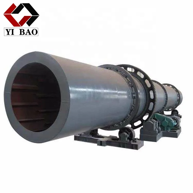 Wood Chips Biomass Roller Rotary Drum Dryer Sawdust Drying Machine