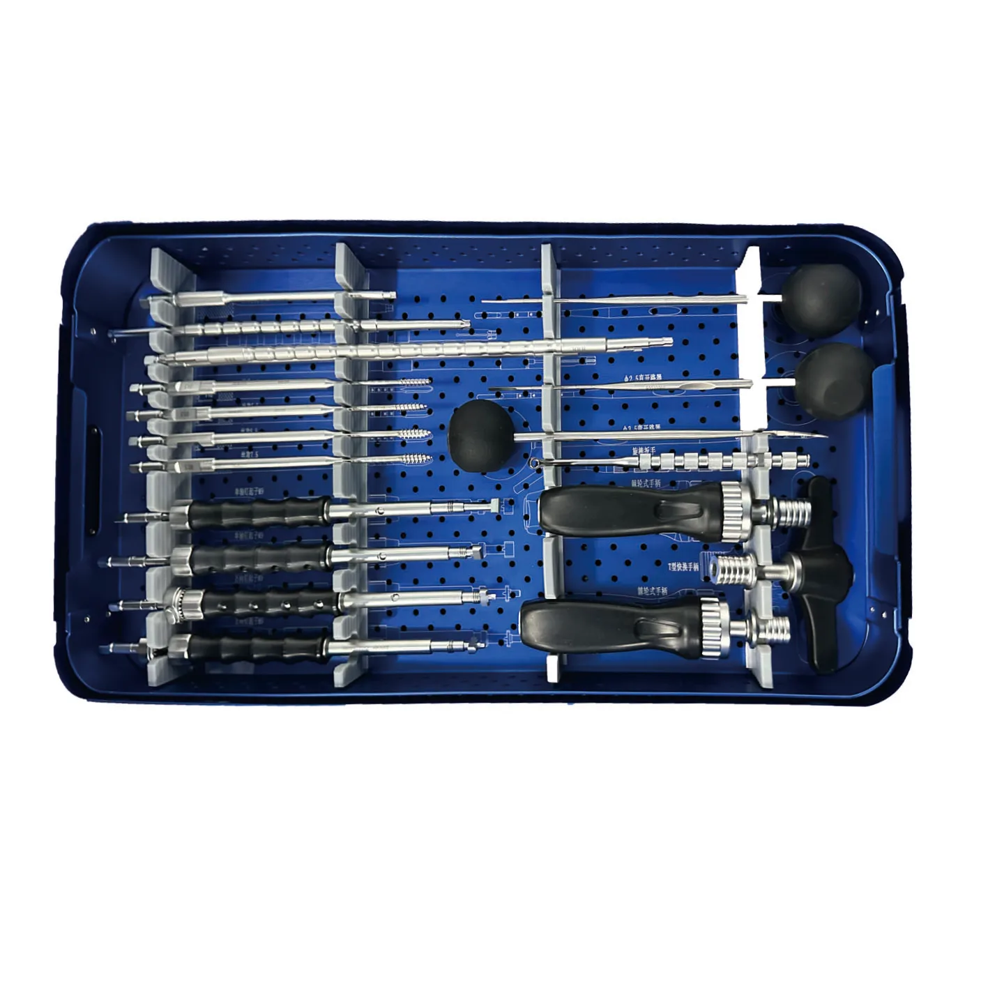 5.5 pedicle screw for spine nail-rod instrument sets, lumbar posterior titanium rod installation,orthopedic surgical instrument