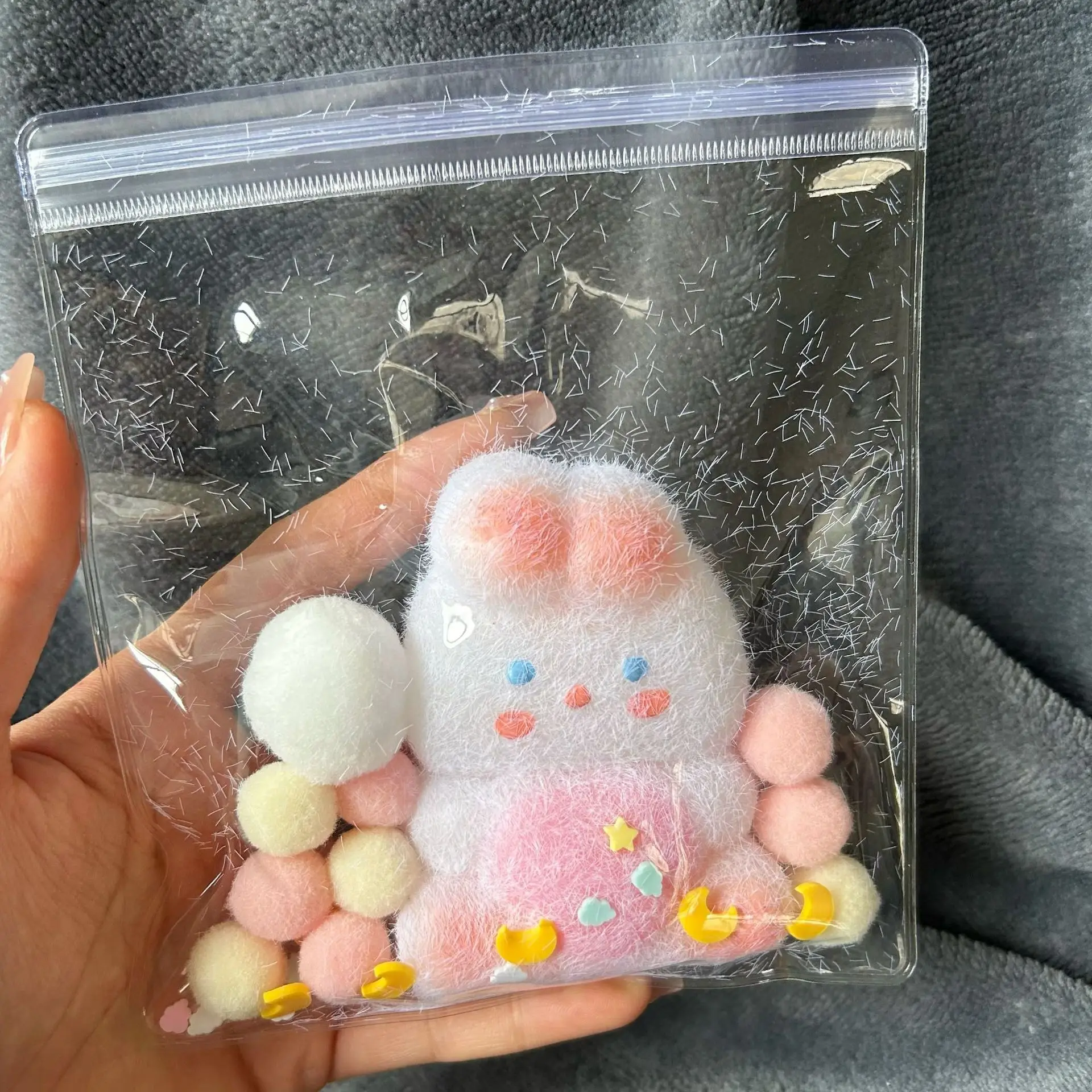 Cute rabbit bear Fidget Toy TPR Soft Mochi Squeeze Anti-stress Toy Party Favors Stress Relief Toys for Kids Adult