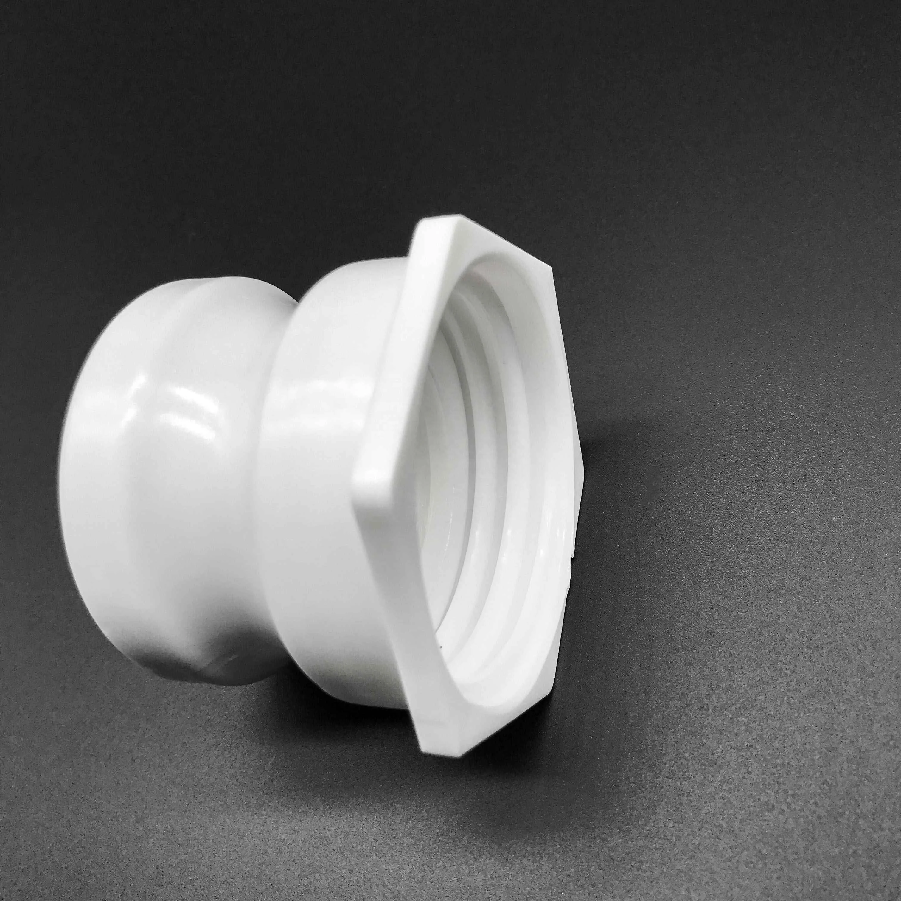 New Design 2inches  camlock quick coupling A  plastic white adapter for IBC tank  IBC container