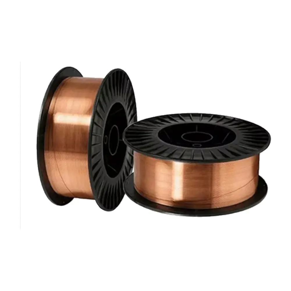 Manufacturer Wholesale Gas Shielded Welding Wire ER50-6 ER70S-6 0.8mm1.0mm1.2mm 1.6mm Mig Wlding Wire