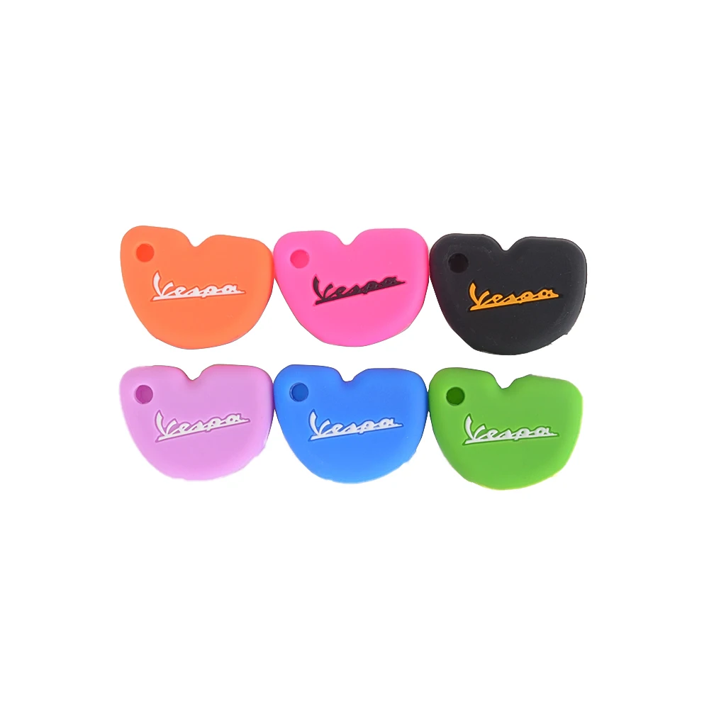New Styling Silicone Rubber key Case Cover For GTS300 LX150 fly 125 3vte Gts 200 250 Silicone key holder