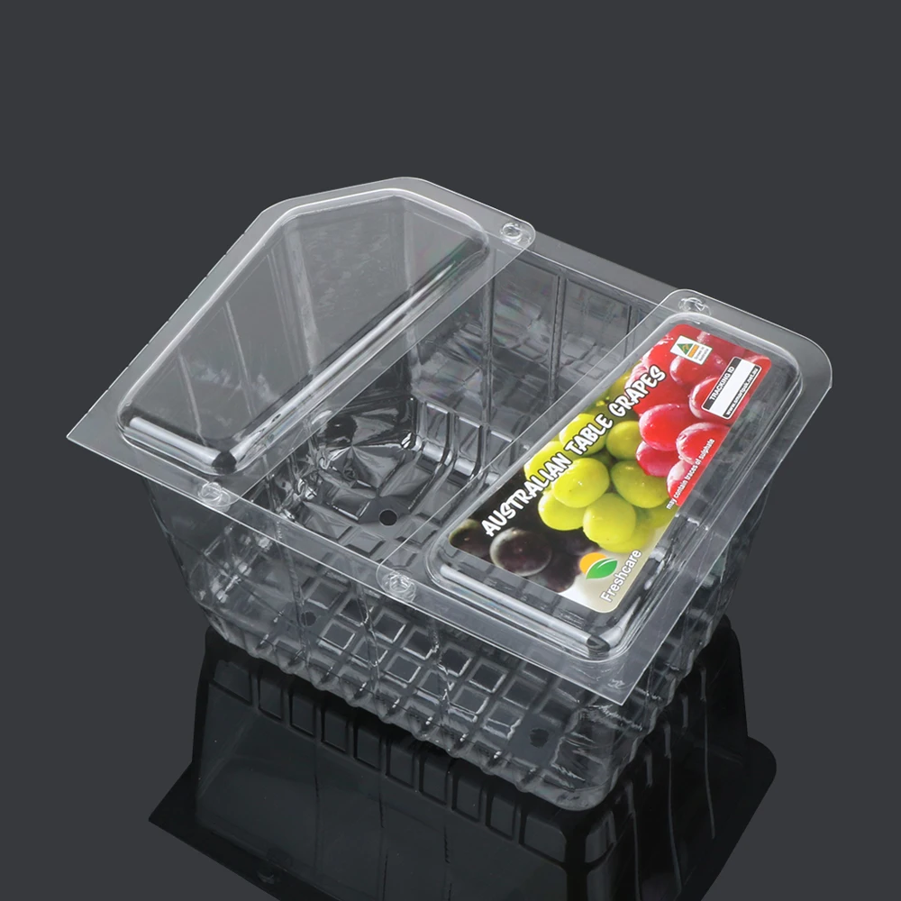 Plastic lid printed recyclable recycle small snack food container